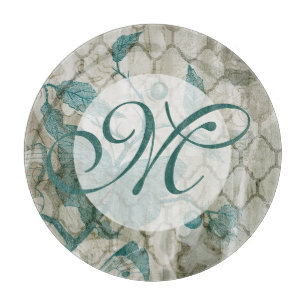 Planche À Découper Monogramme  Butterflies arabes V