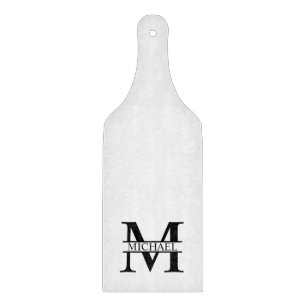Planche À Découper Monogramme et nom personnalisés