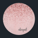 Planche À Découper Monogramme moderne de Parties scintillant rose vif<br><div class="desc">Parties scintillant De Faux De Faux À Éperche Rosée Grise (Gris) Pink Sparkle Simple Script Monogramme Nom Du Tableau De Coupe. C'est le cadeau parfait pour obtenir un diplôme, un anniversaire, une Saint-Valentin, une fête de la mère, un mariage, une douche de mariée, un anniversaire, un baby shower ou une...</div>