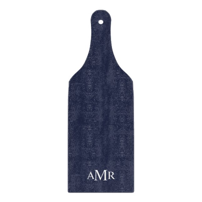 Planche À Découper Monogramme Personnalisé Classique (Devant)