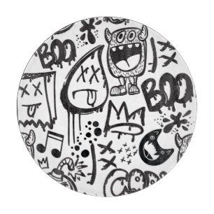 Planche À Découper Monster Boys : Motif à main
