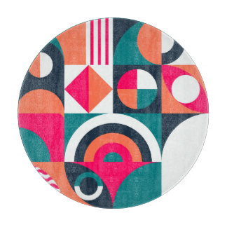 Planche À Découper Monstera Feuilles : Tropical Vintage Motif