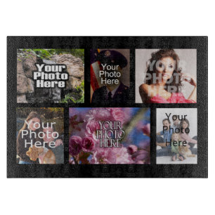 Planche À Découper Montage personnalisé personnalisé de collage pho