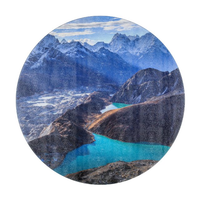 Planche À Découper Montagnes | Montagnes de l'Himalaya, Pérou (Devant)