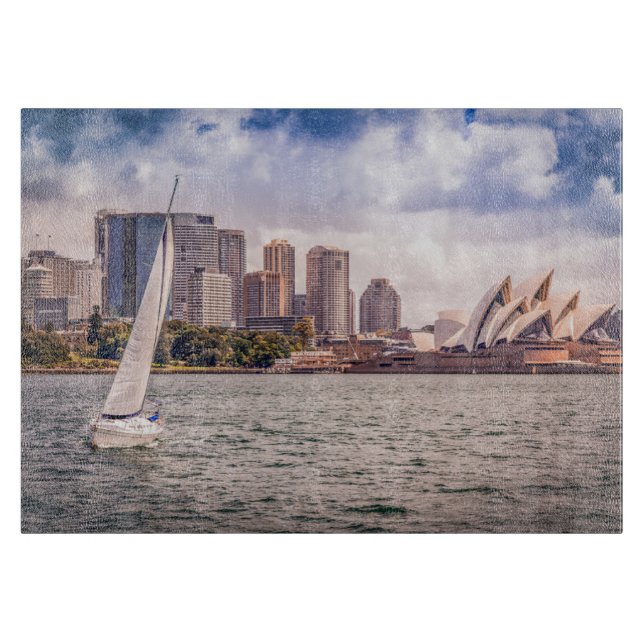 Planche À Découper Monuments | Sydney Opera House (Devant)