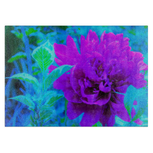 Planche À Découper Moody Purple Peony avec Beau Weigela Foliage