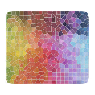 Planche À Découper Morceaux de Couleur