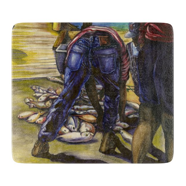 Planche À Découper Morning's Catch, Harbour Island (Devant)