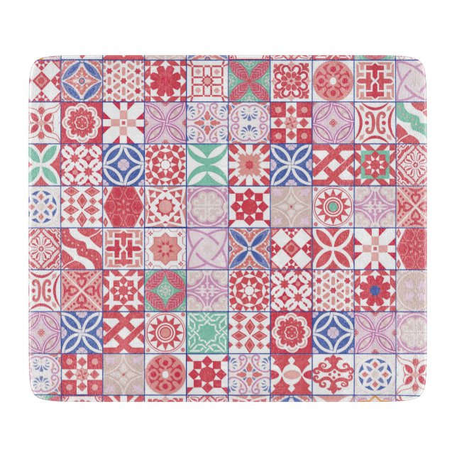Planche À Découper Moroccan rouge (Devant)