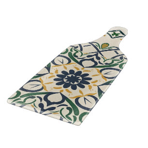 Planche À Découper mosaïque florale