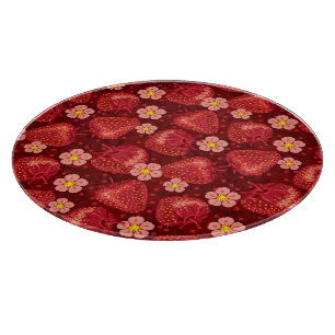 Planche À Découper Motif 2 2 de fraise