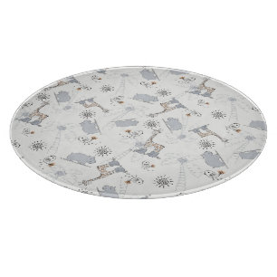 Planche À Découper motif 2 de griffonnage