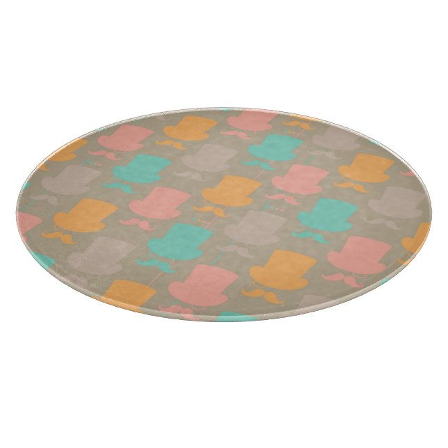 Planche À Découper Motif 2 de moustache (Coin)