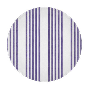 Planche À Découper Motif à cinq bandes Ultra violet et blanc