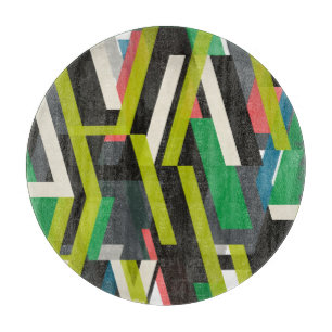 Planche À Découper Motif à flux de suspension diagonal