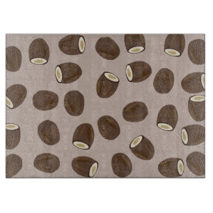 Planche À Découper Motif à la noix de coco