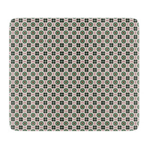 Planche À Découper Motif abstrait de Noël funky boho rétro mignon