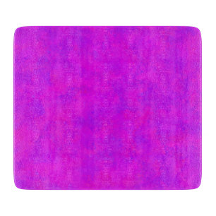 Planche À Découper Motif Abstrait Rose Violet