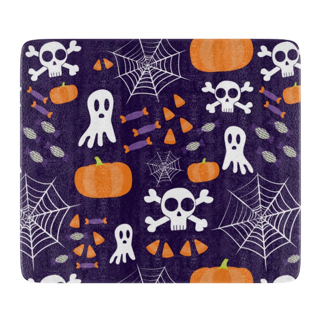 Planche À Découper Motif amusant d'Halloween (Devant)