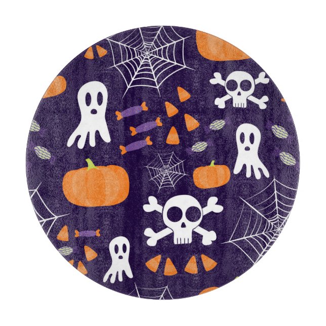 Planche À Découper Motif amusant d'Halloween (Devant)