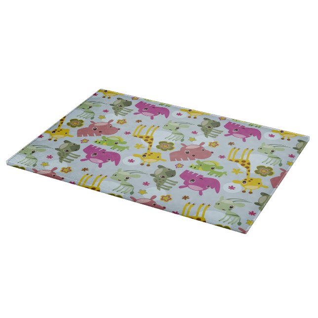 Planche À Découper motif animal de safari (Coin)