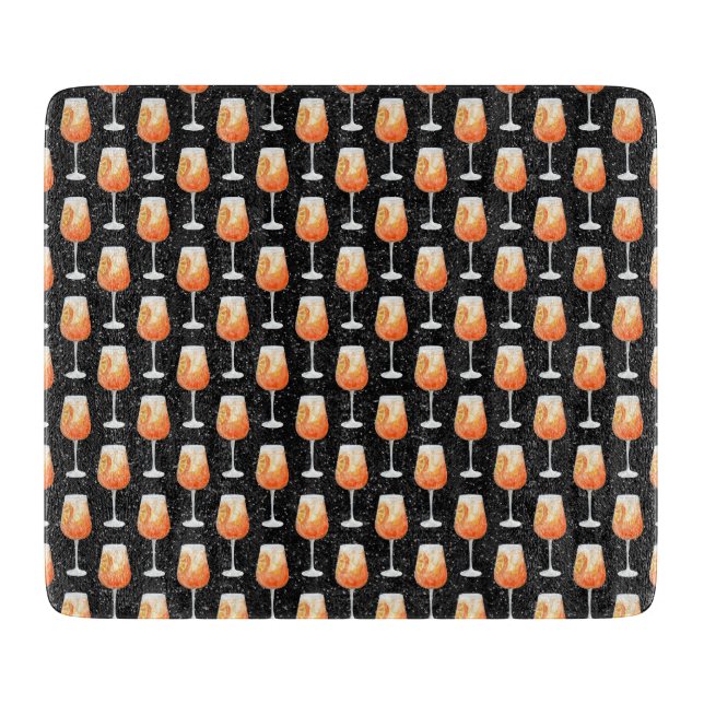 Planche À Découper Motif Aperol Spritz (Devant)