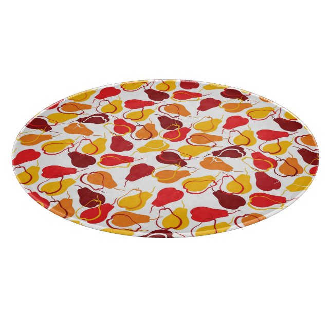 Planche À Découper Motif aux poires (Coin)