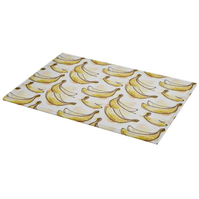 Planche À Découper Motif avec la banane (Coin)