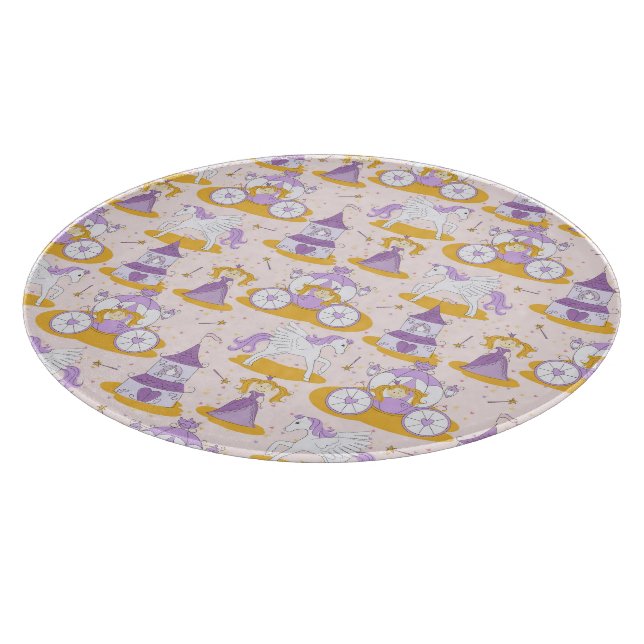 Planche À Découper motif avec une princesse (Coin)