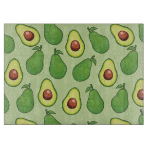 Planche À Découper Motif Avocado