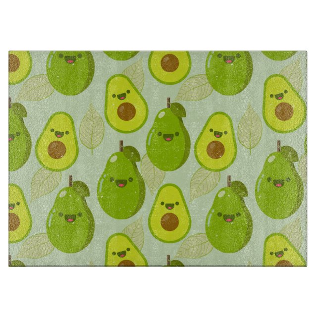 Planche À Découper Motif Avocado (Devant)