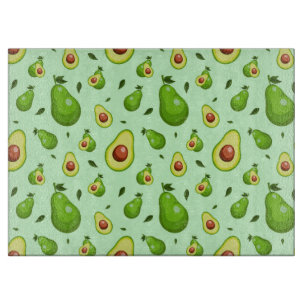 Planche À Découper Motif Avocado