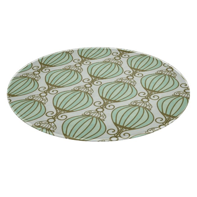 Planche À Découper Motif bleu de Motton (Coin)