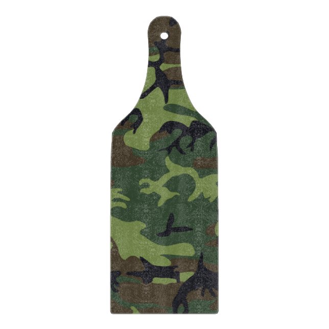 PLANCHE À DÉCOUPER MOTIF CAMOFLAUGE (Devant)