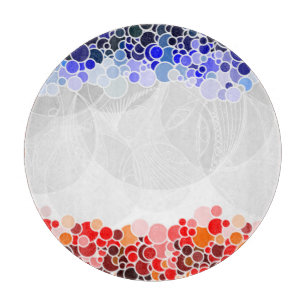 PLANCHE À DÉCOUPER MOTIF CERCLES