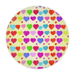 Planche À Découper Motif d'amour éblouissant