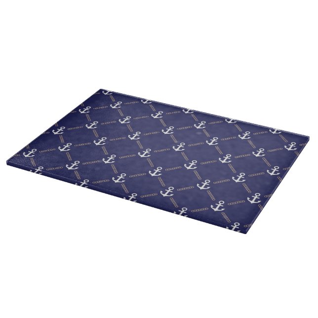 Planche À Découper Motif d'Ancre (Coin)
