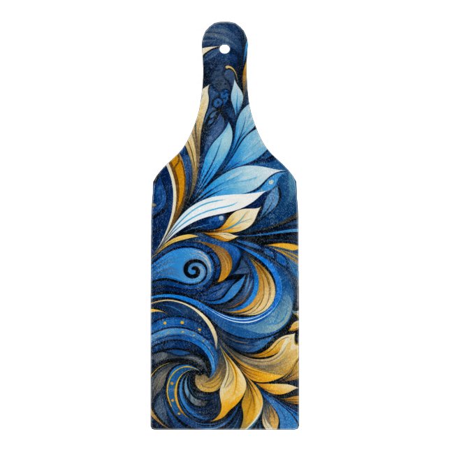 Planche À Découper motif d'art populaire ukrainien (Devant)