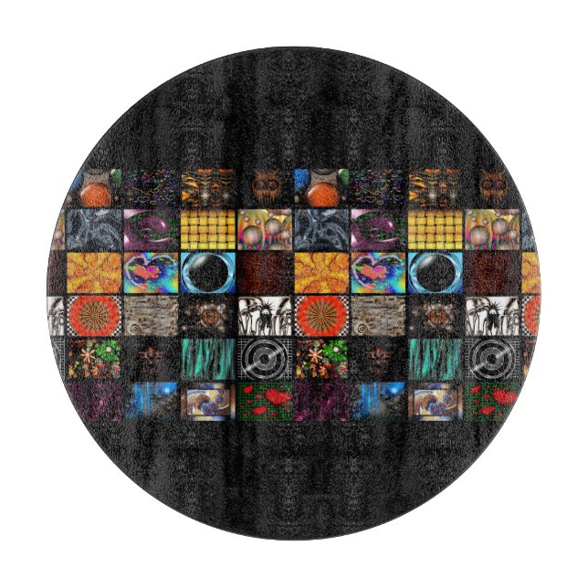 Planche À Découper Motif d'arts pop décoratifs (Devant)