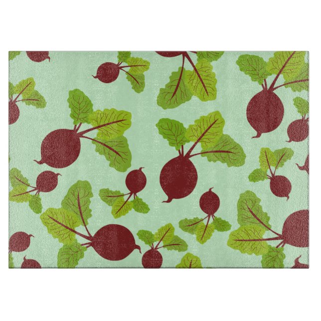 Planche À Découper Motif de betteraves (Devant)