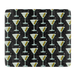 Planche À Découper Motif de cocktails Martini