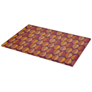 Planche À Découper Motif de couleurs de chute