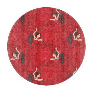 Planche À Découper Motif de danse vintage Tango Flamenco