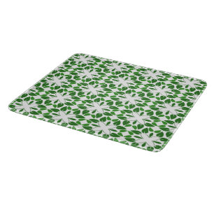 Planche À Découper Motif de feuille, motif de feuilles, feuilles vert