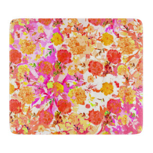 Planche À Découper Motif de fleurs mignonnes pour filles