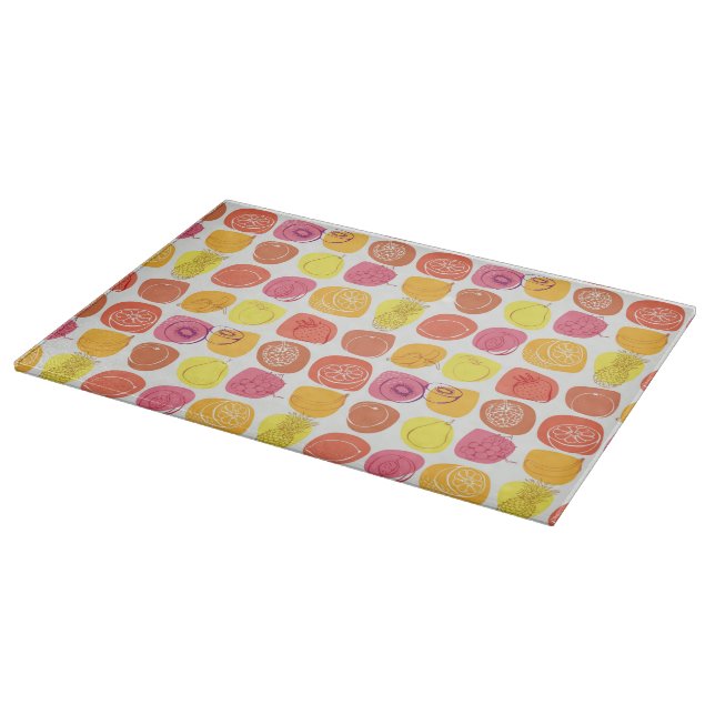 Planche À Découper Motif de fruit (Coin)