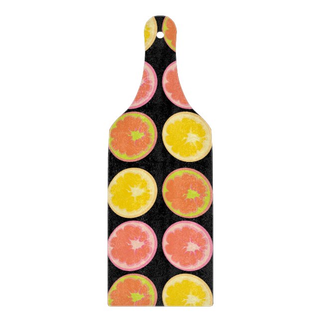 Planche À Découper Motif de fruit de citron de bonbon d'agrumes    (Devant)