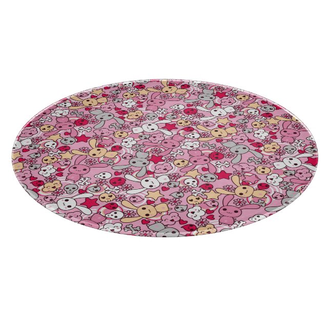 Planche À Découper Motif de Kawaii (Coin)