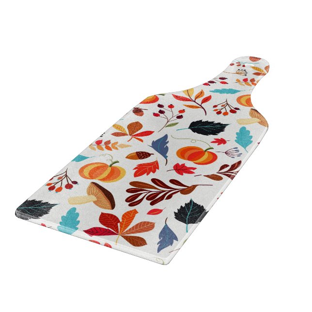 Planche À Découper Motif de la Commission de coupe d'automne (Coin)