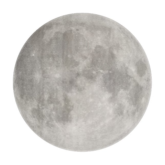 Planche À Découper Motif de la lune (Devant)